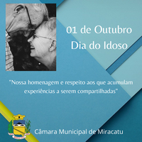 01 de Outubro- Dia Internacional do Idoso