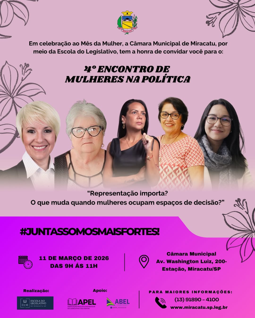 4 Encontro de mulher na política
