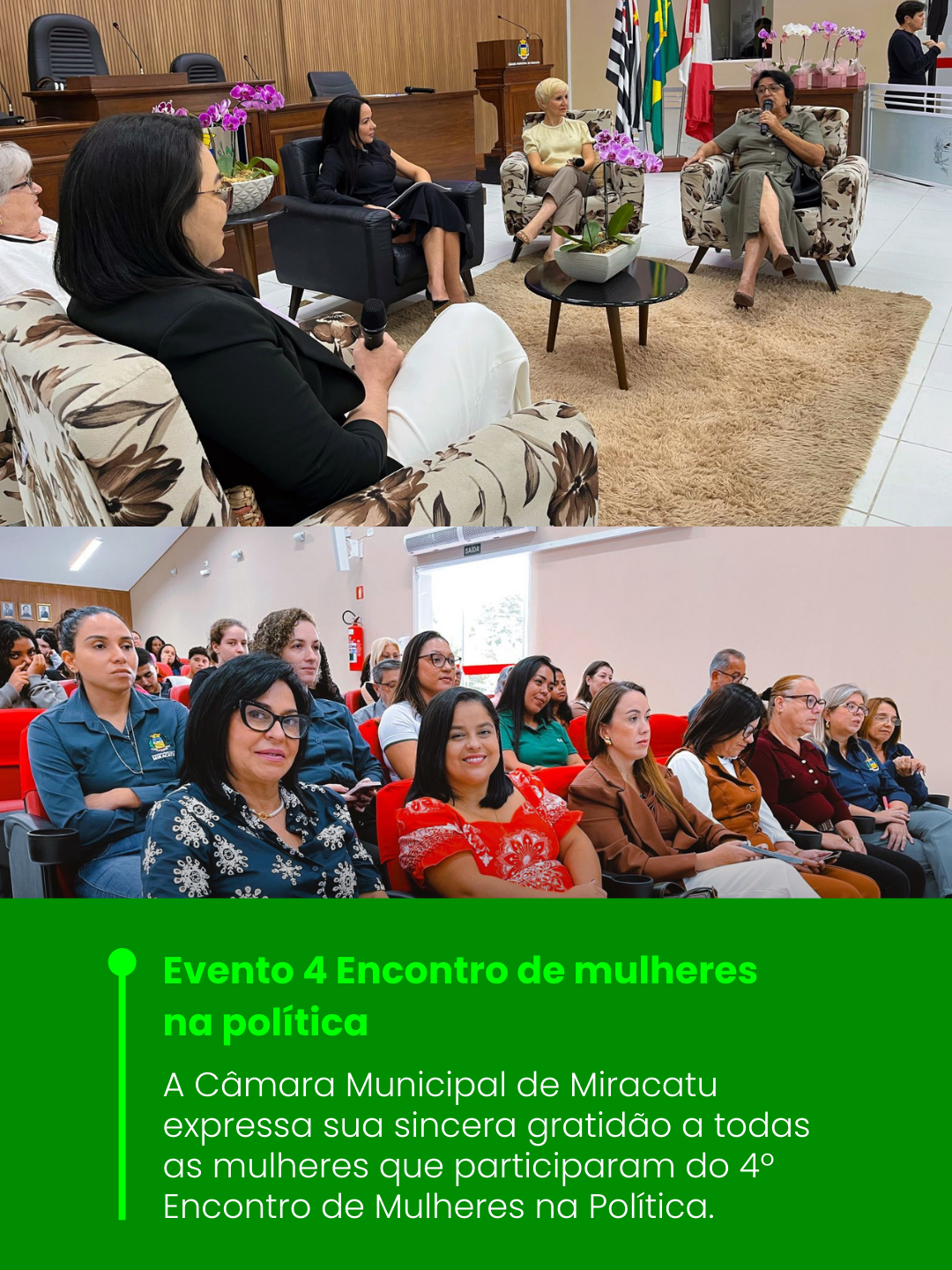4º Encontro de Mulheres da Política.