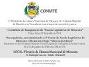 Câmara Municipal de Miracatu inaugurará a Escola Legislativa de Miracatu