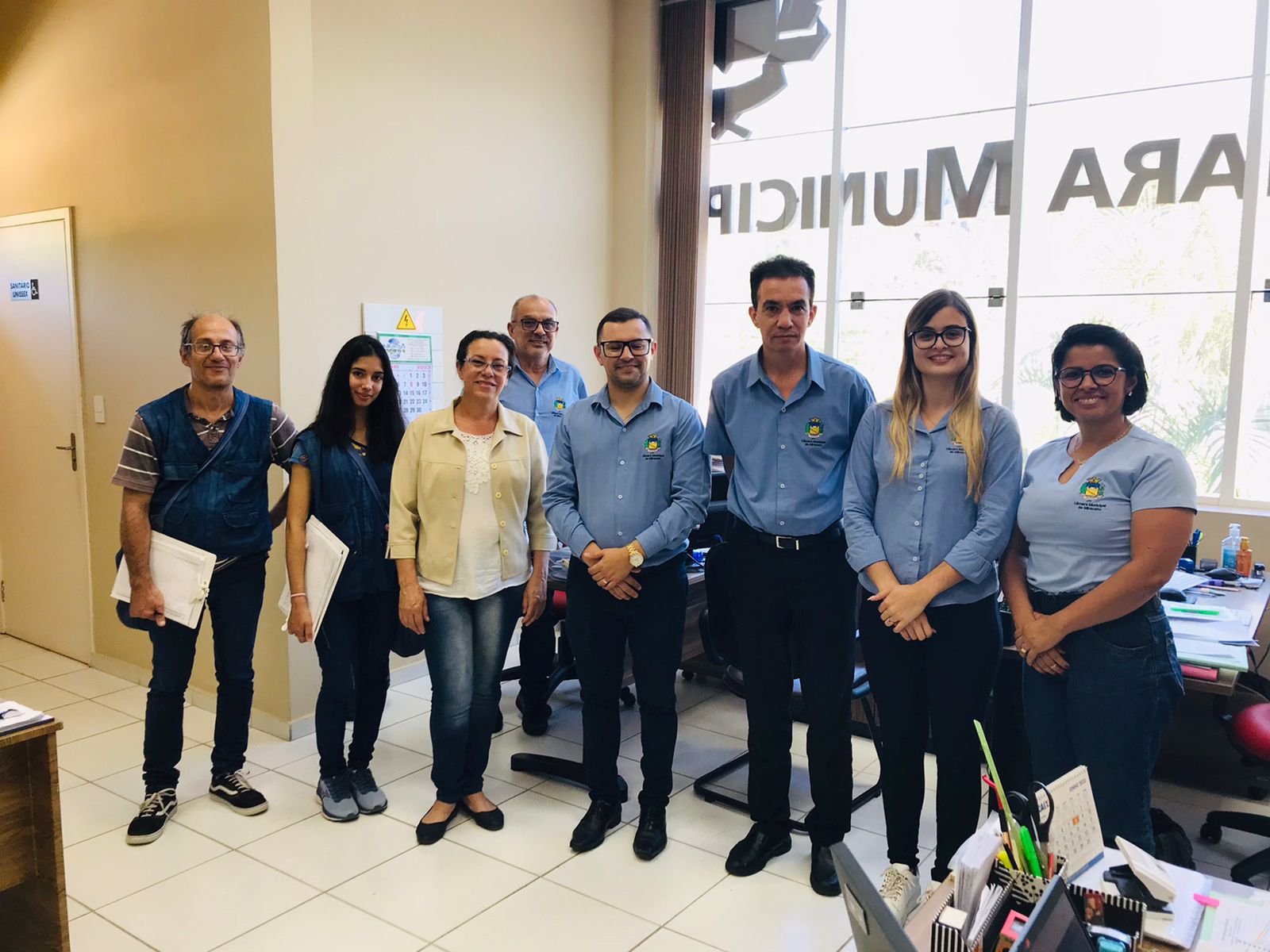 Câmara Municipal de Miracatu recebeu a visita da Vigilância em Saúde da Prefeitura Municipal de Miracatu.