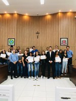 Câmara Municipal de Miracatu recebeu alunos da E.E. PEI Maria José Morais de Carvalho