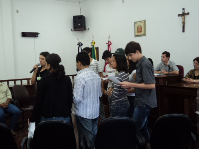 Apresentação Vereadores Mirins