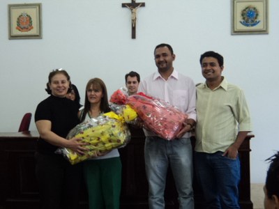 Diretores das Escolas Premiadas - Poeta e Santa Rita