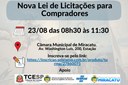 Evento Nova Lei de Licitação para Compradores Evento Nova Lei de Licitação para Compradores
