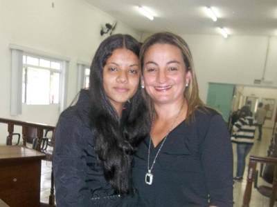 Vereadora Mirim presta homenagem à Professora Cristiane Leite
