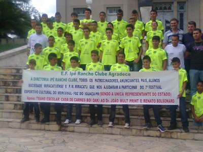 Vereadores Cleiton e Tiemi apresentam Moção à Escola de Futebol Ipê Rancho Clube - imagem
