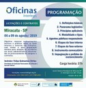 Inscrições abertas para o Curso de Licitações e Contratos na Câmara Municipal de Miracatu Inscrições abertas para o Curso de Licitações e Contratos na Câmara Municipal de Miracatu