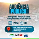 Ministério Público promoverá Audiência Pública sobre implementação do PROCON em Miracatu. Ministério Público promoverá Audiência Pública sobre implementação do PROCON em Miracatu.
