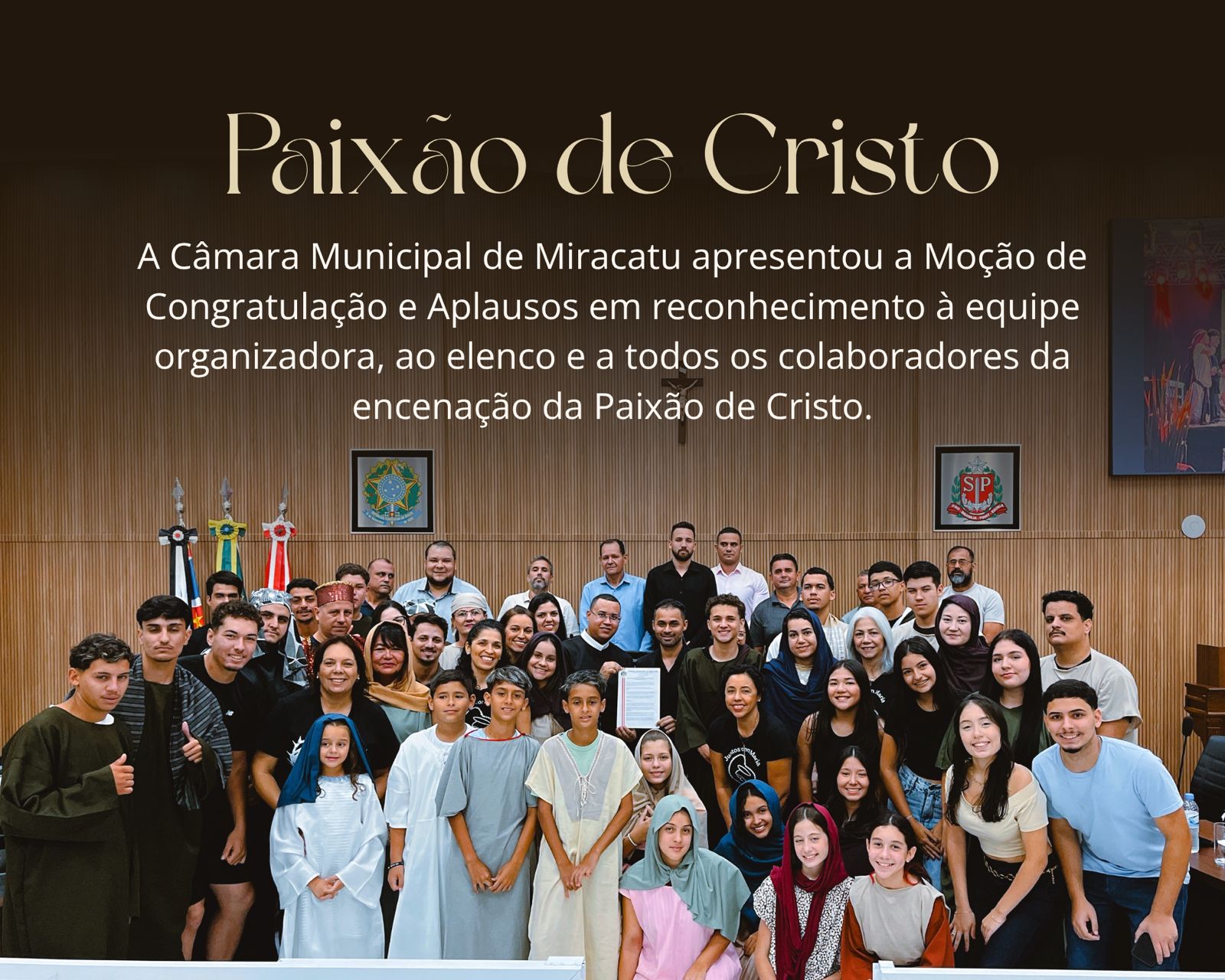 Uma noite que tocou o coração de toda a nossa cidade