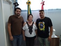 Vereador Barney (PR) toma posse na Câmara Municipal de Miracatu